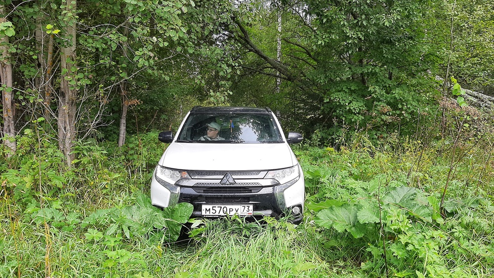 дорога в деревню Алпаево