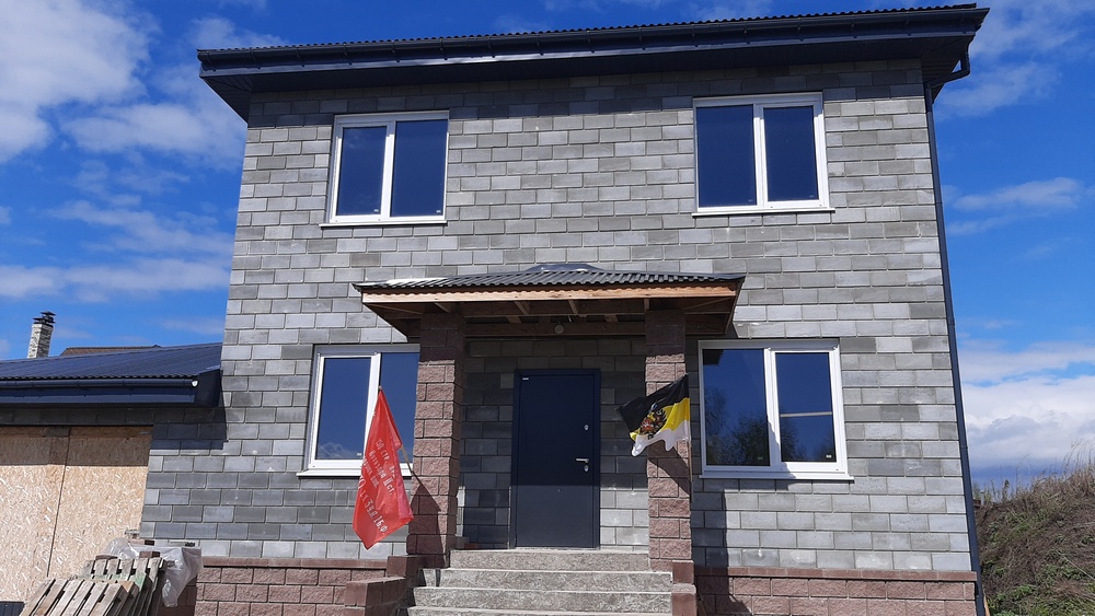 Дом из теплоблока